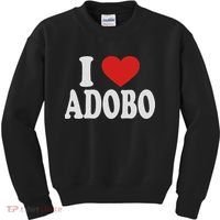 I Heart Love Adobo Kids Sweatshirt thumb 0