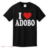 I Heart Love Adobo Kids T-Shirt thumb 0