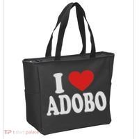I Heart Love Adobo Tote Bag thumb 2