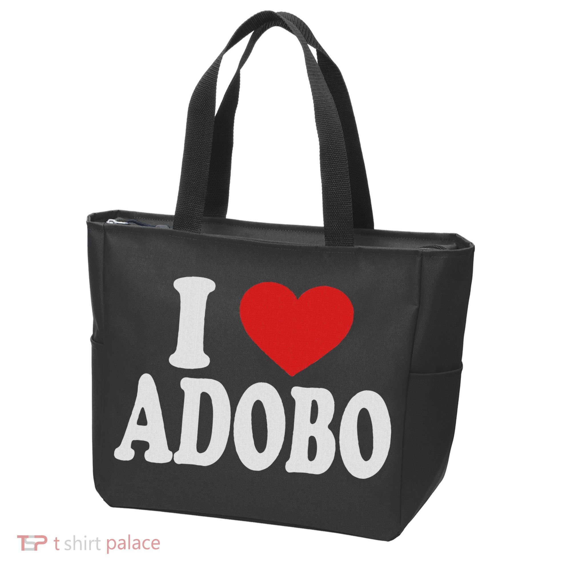 I Heart Love Adobo Tote Bag