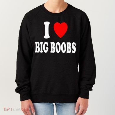 I Heart (Love) Big Boobs Women's Sweatshirt