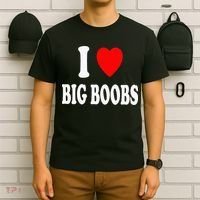 I Heart (Love) Big Boobs T-Shirt thumb 6