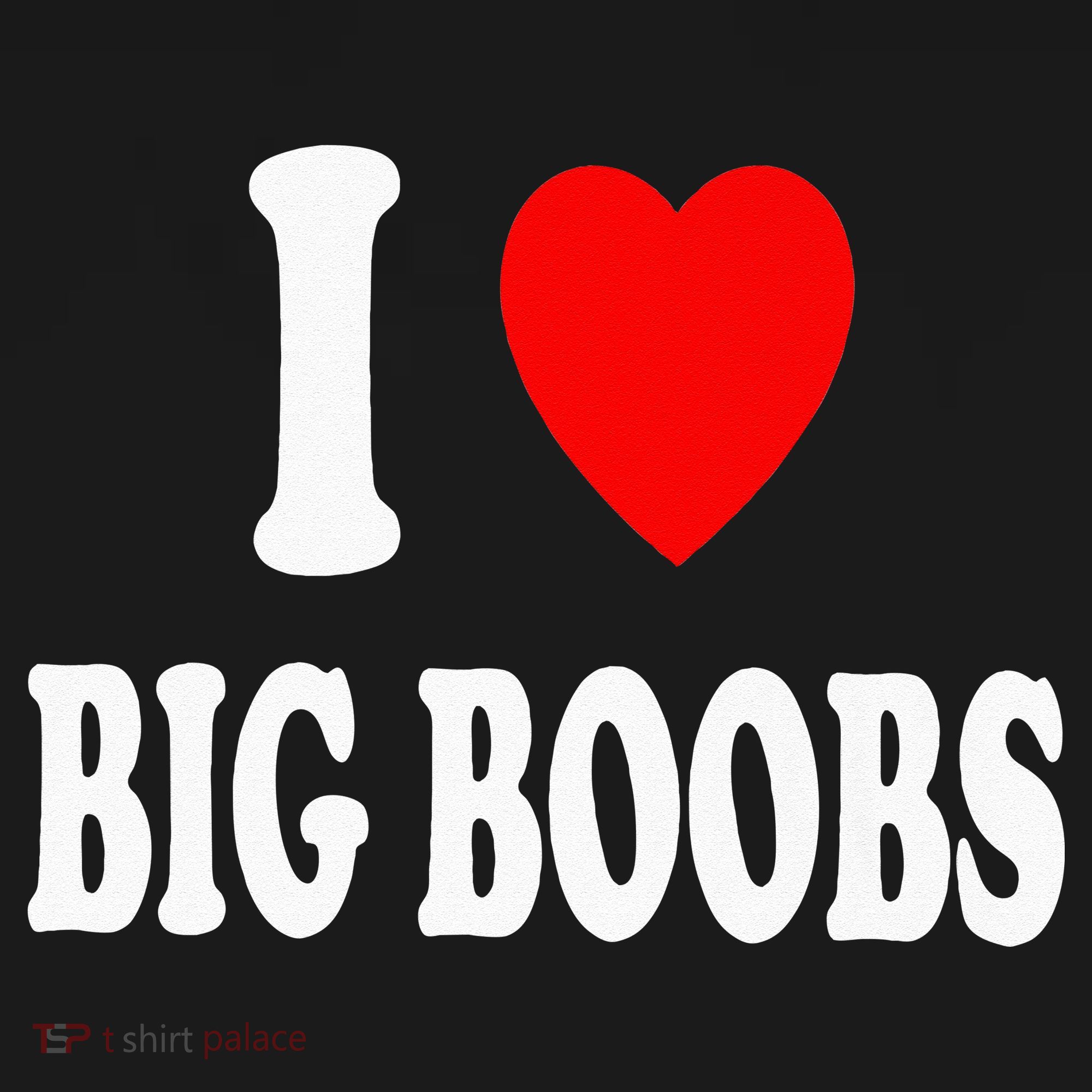 I Heart (Love) Big Boobs Women's Tank Top