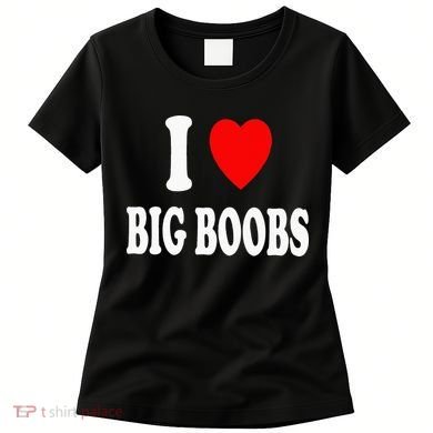 I Heart (Love) Big Boobs Women's T-Shirt