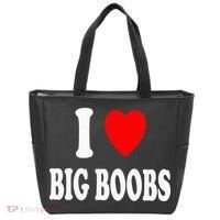 I Heart (Love) Big Boobs Tote Bag thumb 0