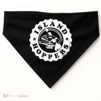 Island Hoppers Logo USA-Made Doggie Bandana thumb 0