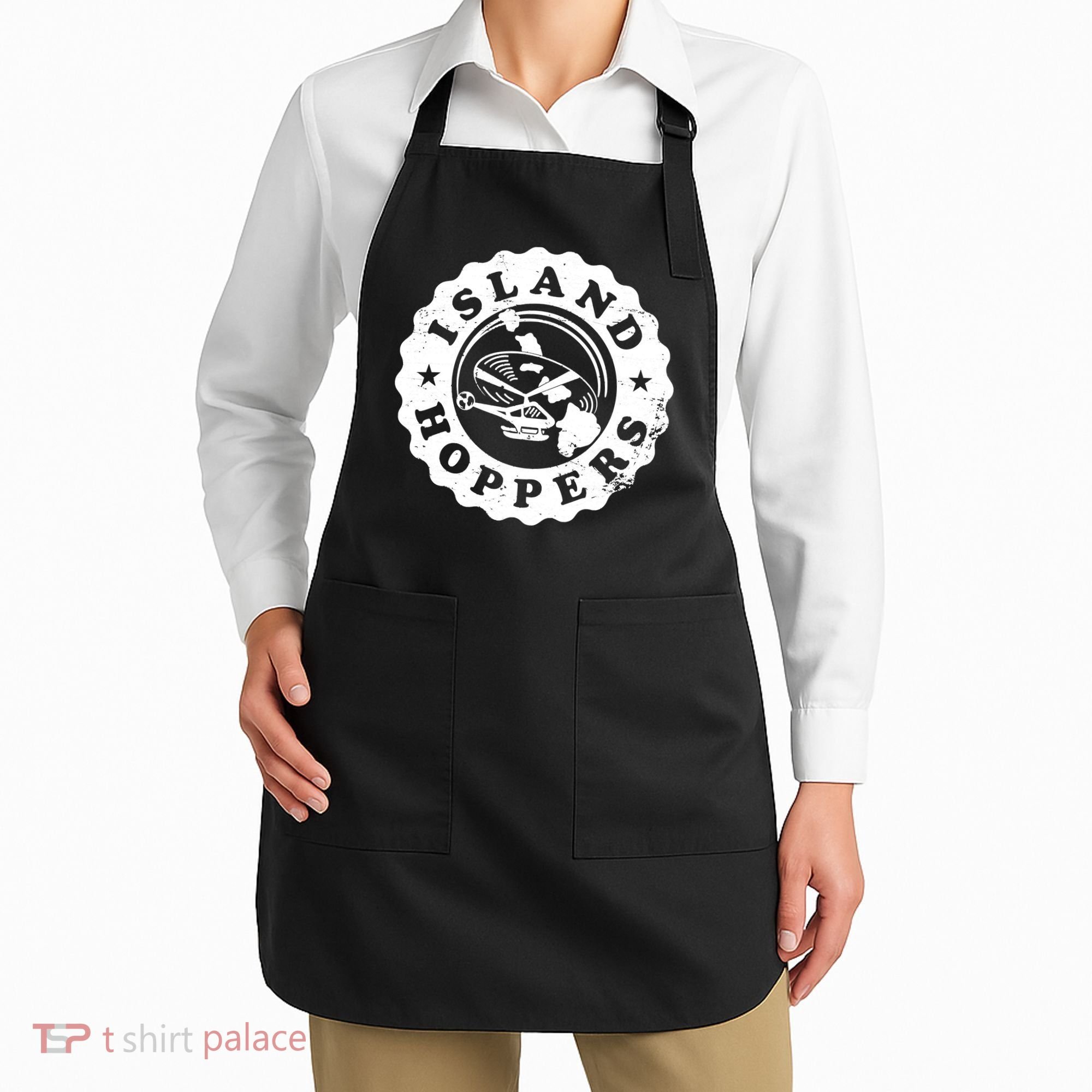 Island Hoppers Logo Apron