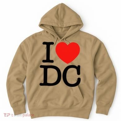 I Heart Love Washington Wa Dc Hoodie