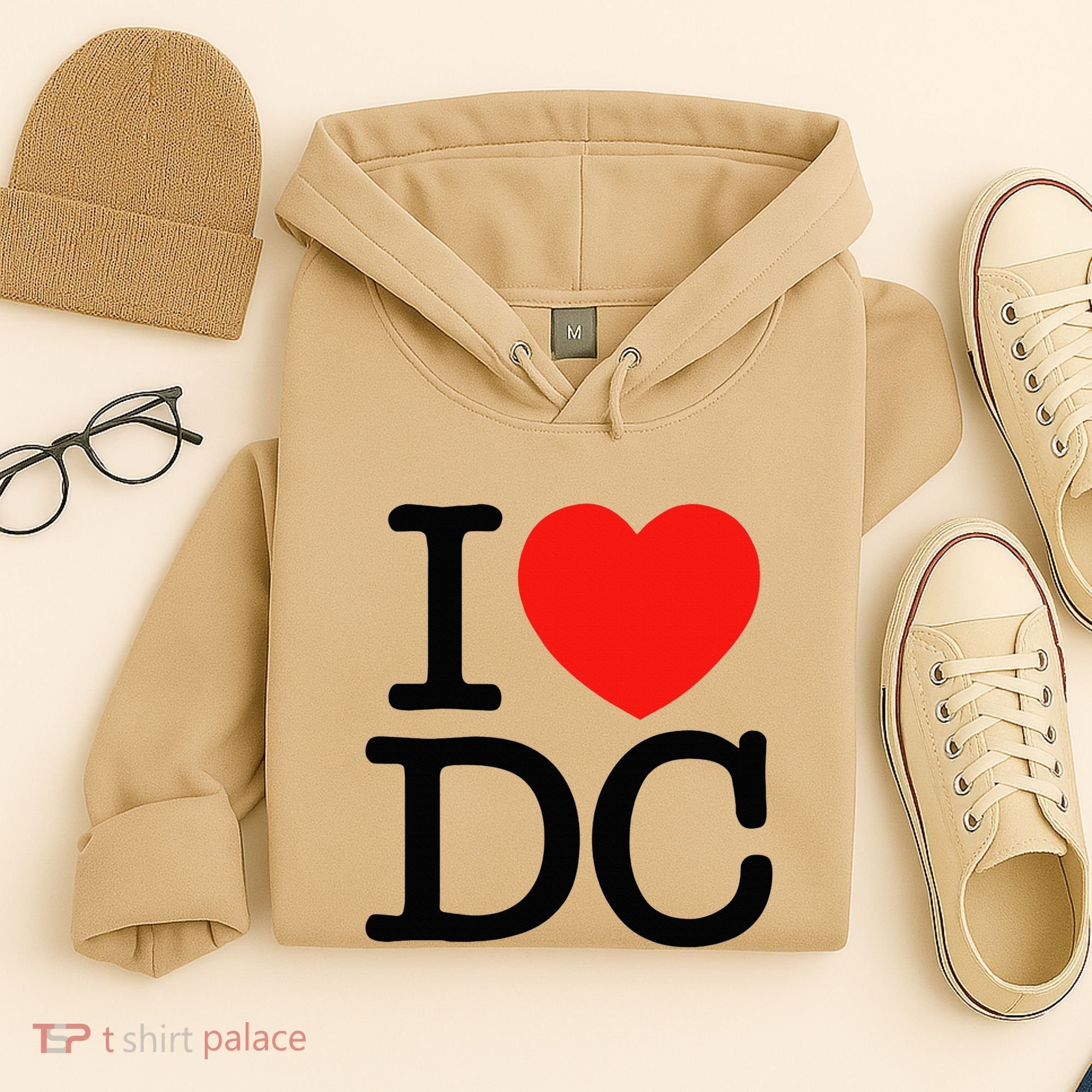 I Heart Love Washington Wa Dc Hoodie