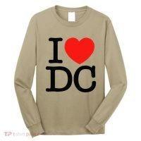 I Heart Love Washington Wa Dc Long Sleeve Shirt thumb 0