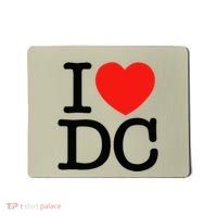 I Heart Love Washington Wa Dc Mousepad thumb 0