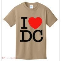 I Heart Love Washington Wa Dc Kids T-Shirt thumb 0