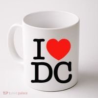 I Heart Love Washington Wa Dc Coffee Mug thumb 0