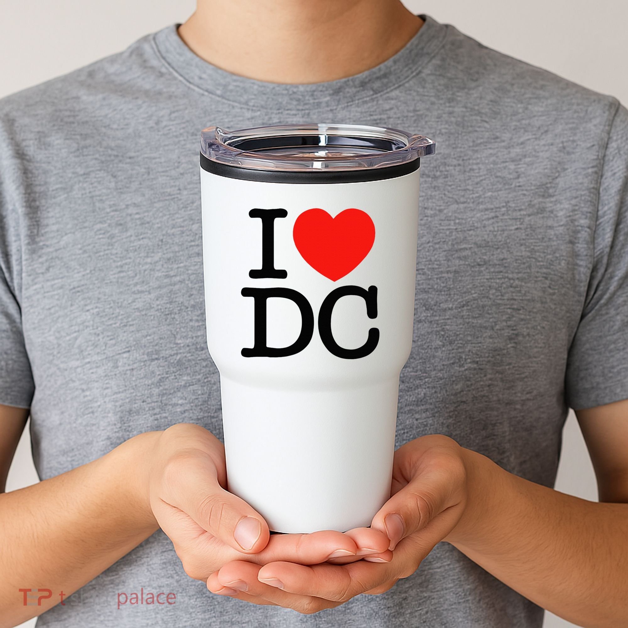 I Heart Love Washington Wa Dc Tumbler
