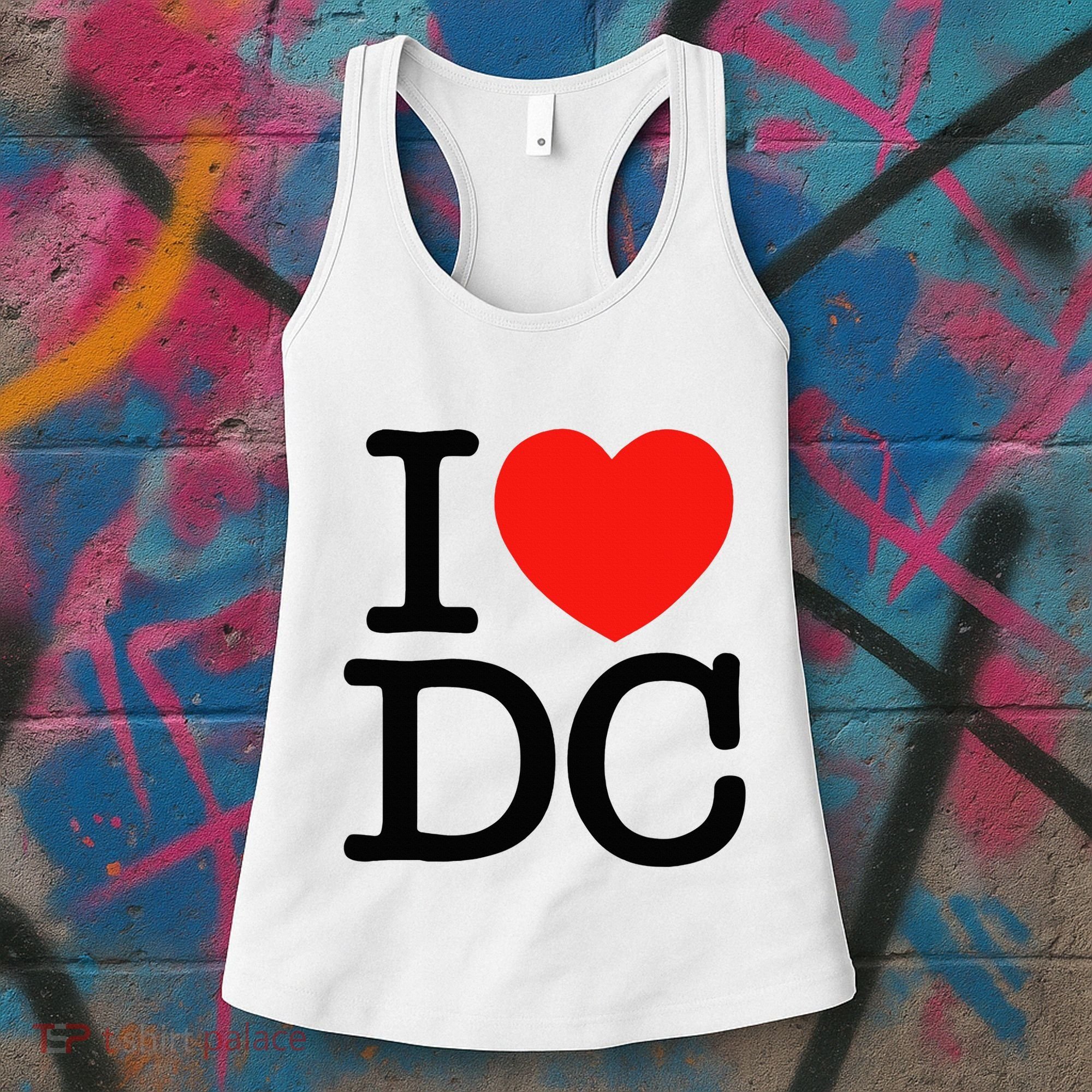 I Heart Love Washington Wa Dc Women's Tank Top