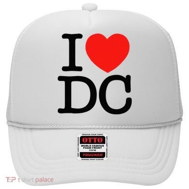 I Heart Love Washington Wa Dc Hat