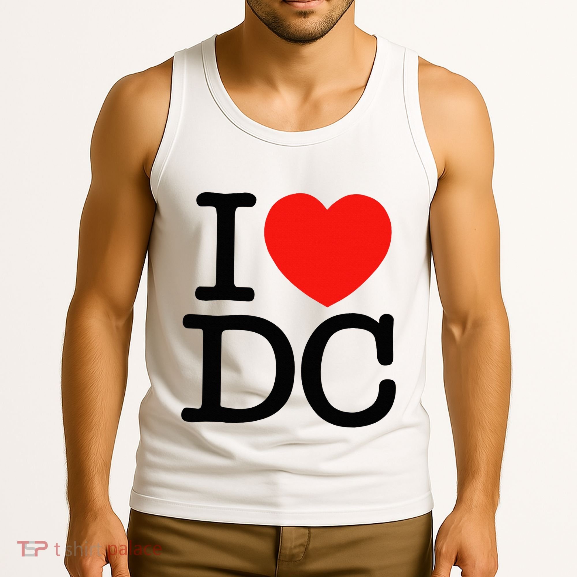 I Heart Love Washington Wa Dc Tank Top