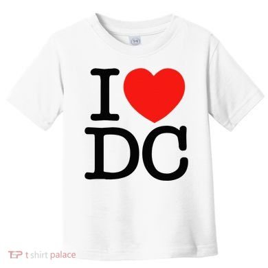 I Heart Love Washington Wa Dc Toddler T-Shirt