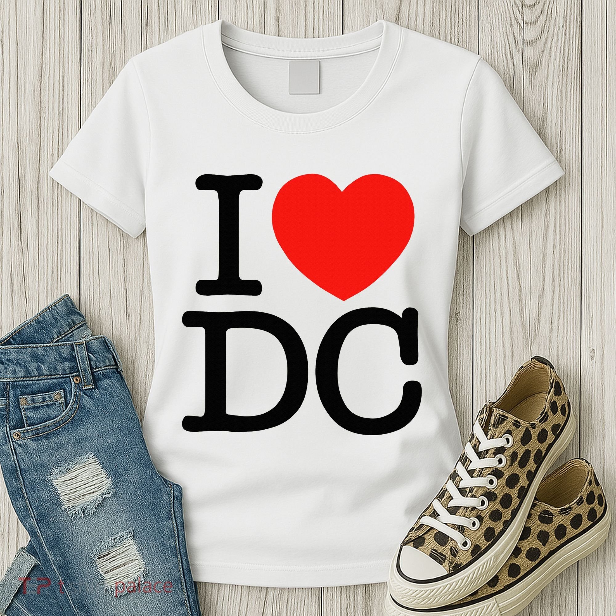 I Heart Love Washington Wa Dc Women's T-Shirt