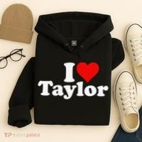 I HEART LOVE TAYLOR Hoodie thumb 4