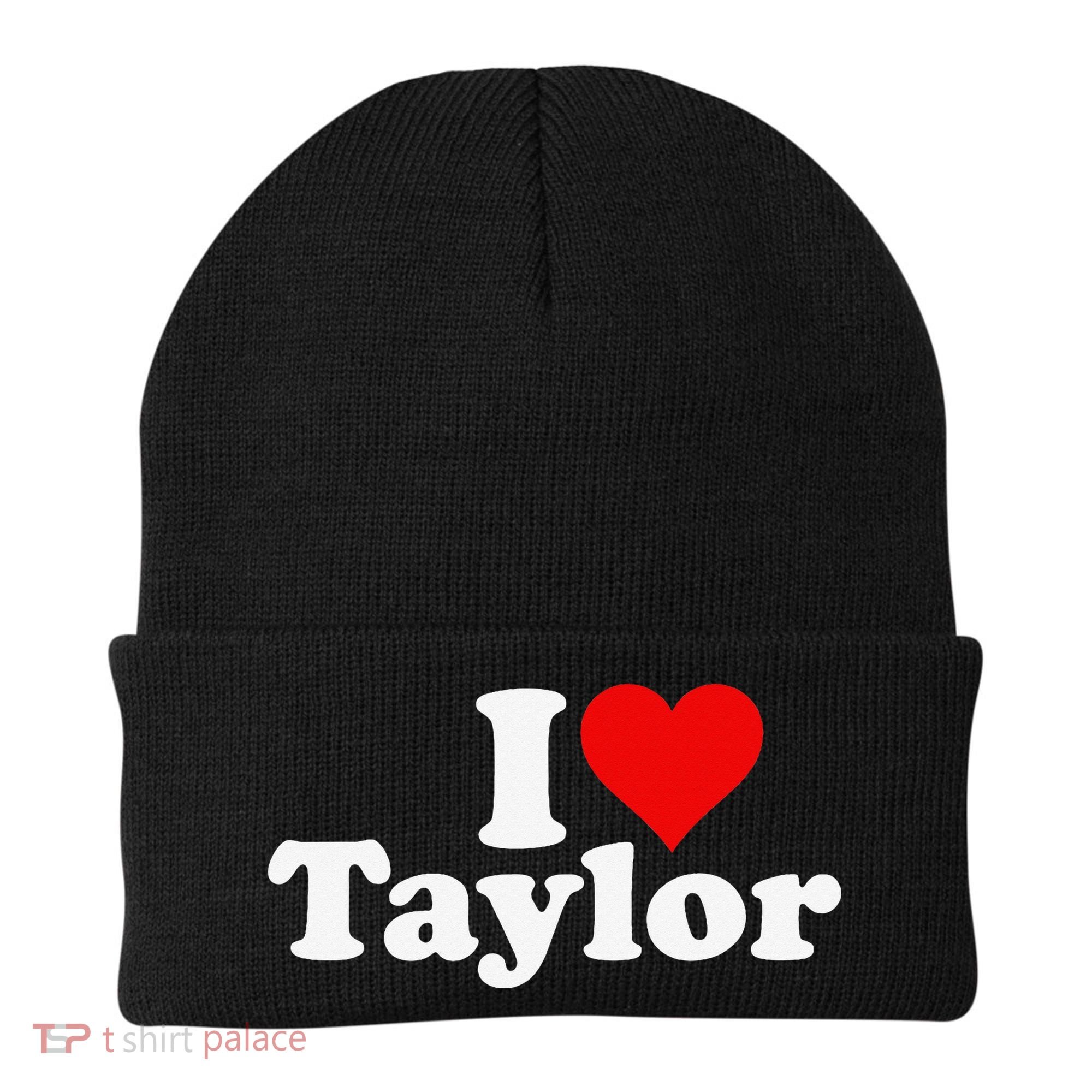 I HEART LOVE TAYLOR Beanie