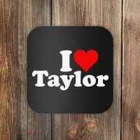 I HEART LOVE TAYLOR Coaster thumb 0