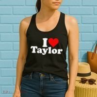 I HEART LOVE TAYLOR Women's Tank Top thumb 2