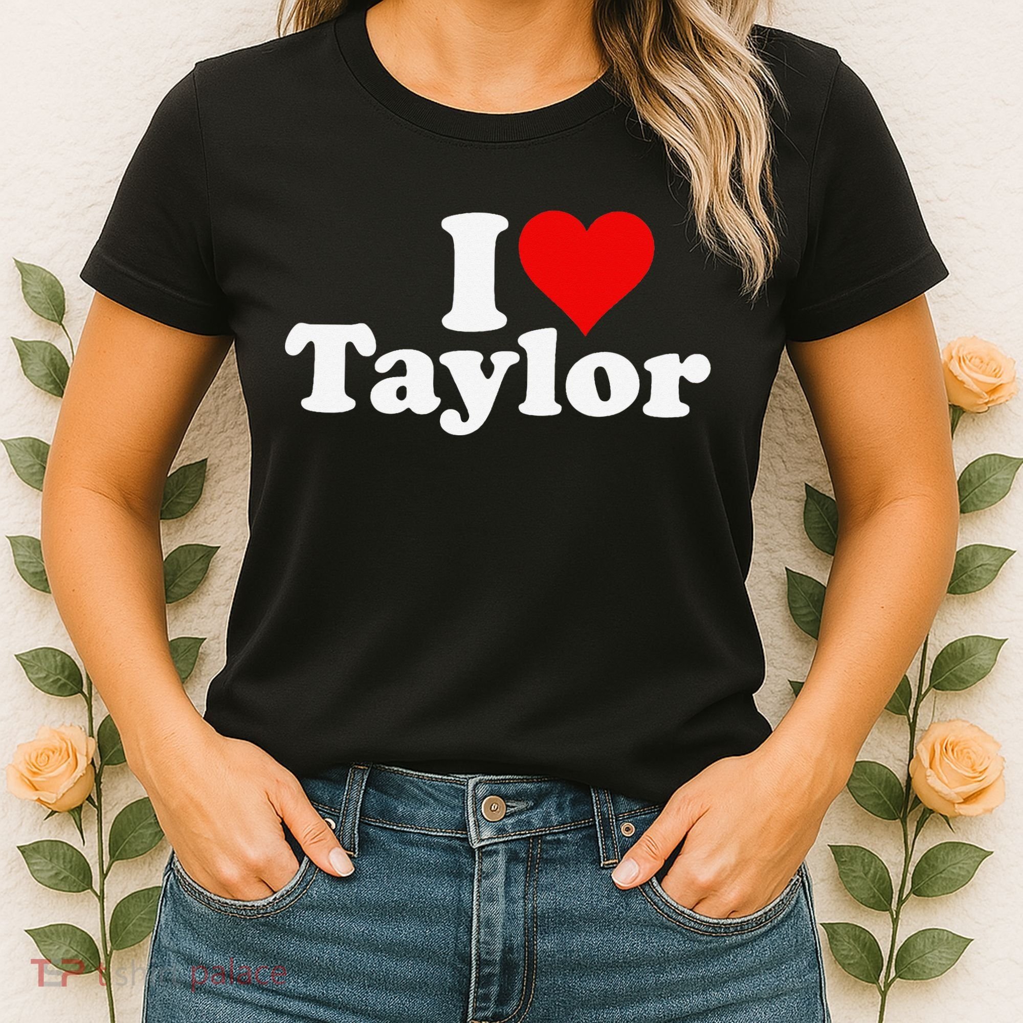 I HEART LOVE TAYLOR Women's T-Shirt