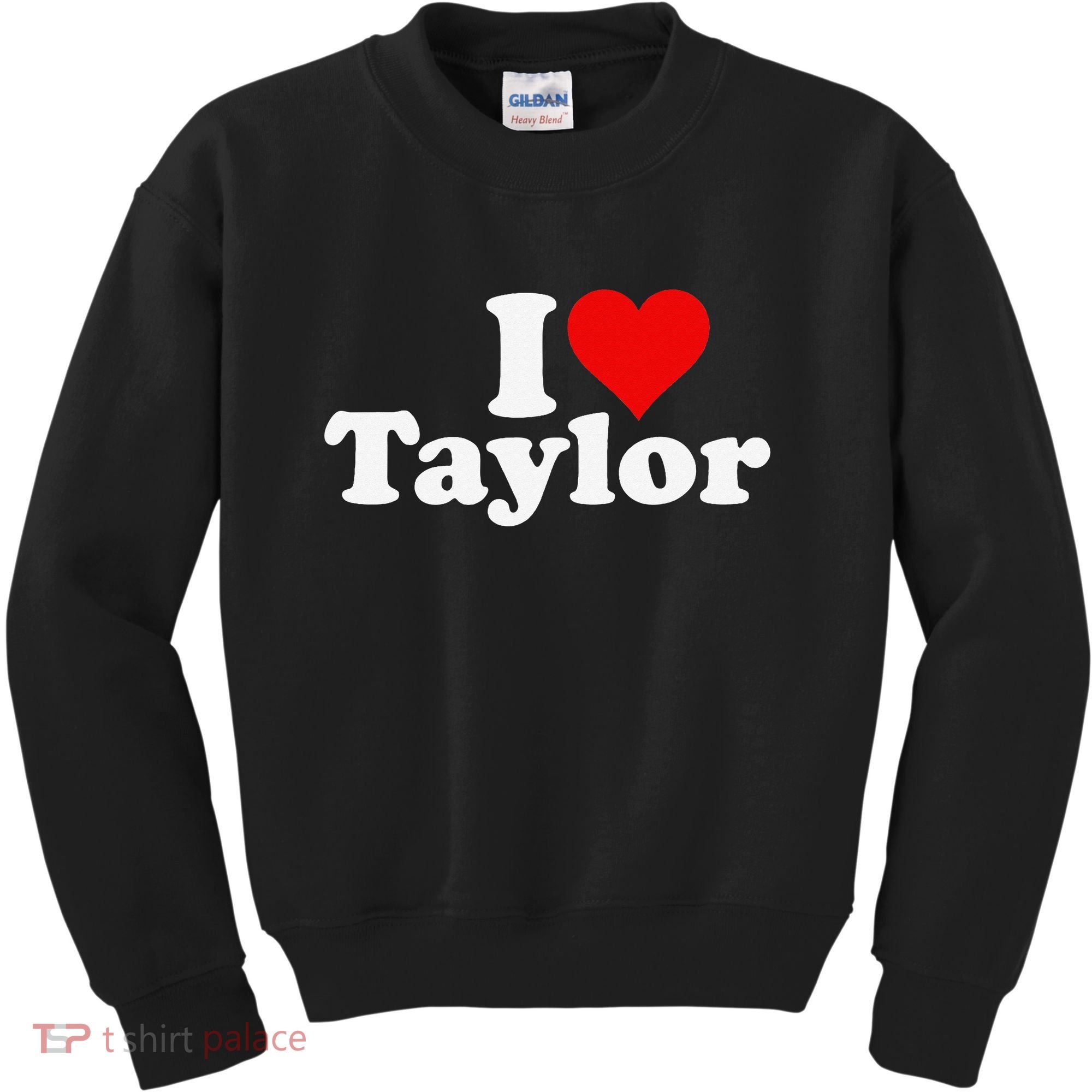 I HEART LOVE TAYLOR Kids Sweatshirt