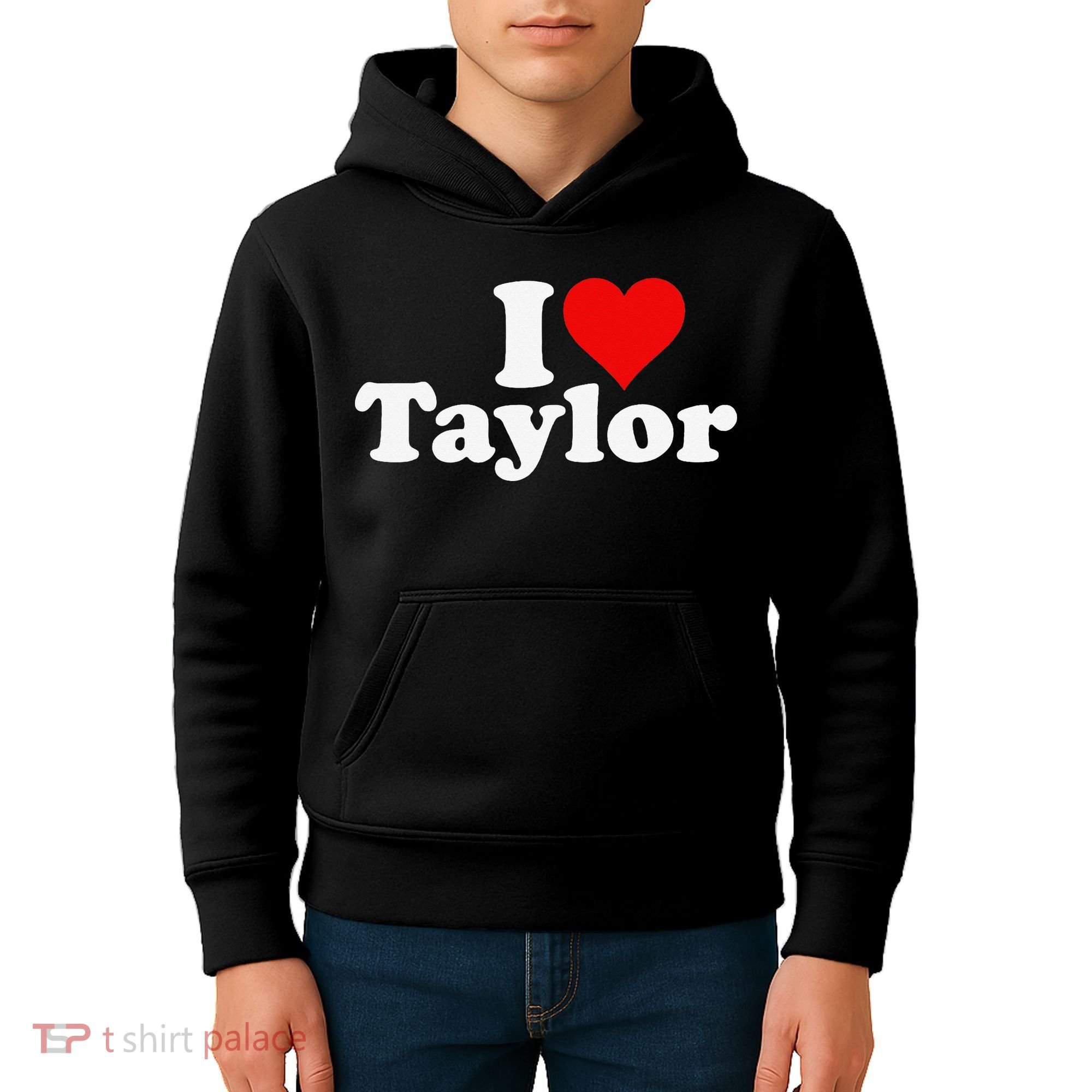 I HEART LOVE TAYLOR Kids Hoodie