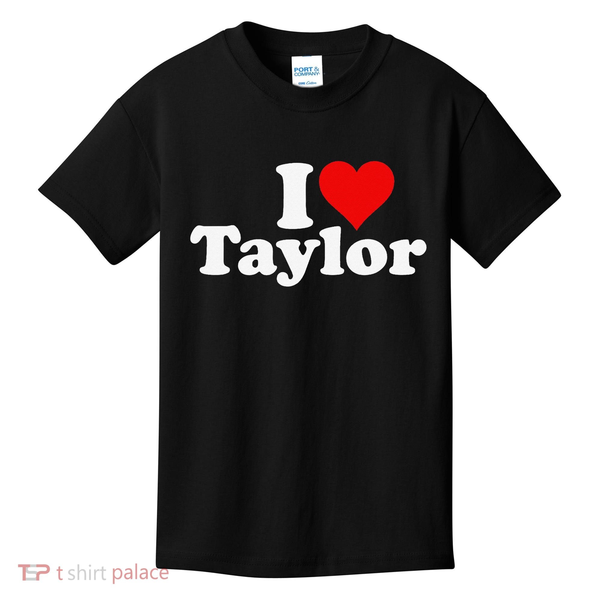I HEART LOVE TAYLOR Kids T-Shirt
