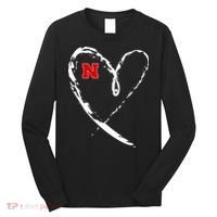 I Heart Love Nebraska Football Long Sleeve Shirt thumb 0