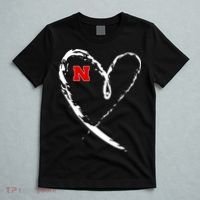 I Heart Love Nebraska Football T-Shirt thumb 5