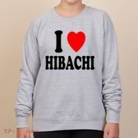 I Heart (Love) Hibachi Japanese Grilling Griddle Restaurant Women's Sweatshirt thumb 0