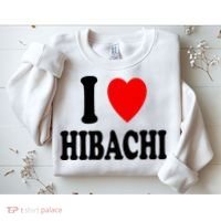 I Heart (Love) Hibachi Japanese Grilling Griddle Restaurant Sweatshirt thumb 2