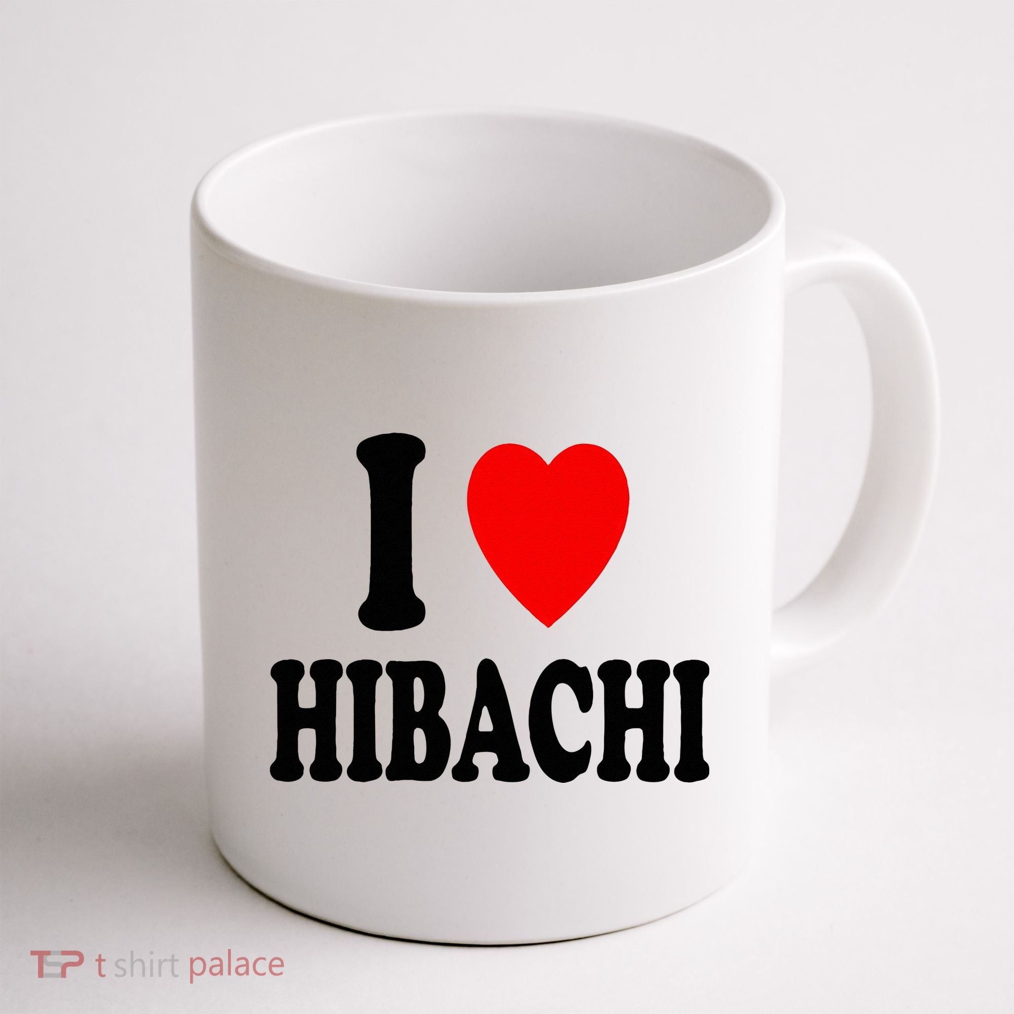 I Heart (Love) Hibachi Japanese Grilling Griddle Restaurant Coffee Mug