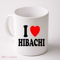 I Heart (Love) Hibachi Japanese Grilling Griddle Restaurant Coffee Mug thumb 0