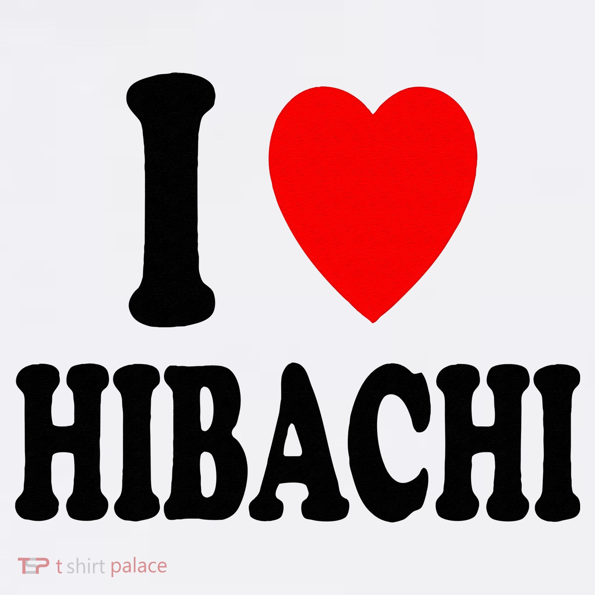 I Heart (Love) Hibachi Japanese Grilling Griddle Restaurant Polo