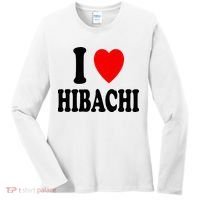 I Heart (Love) Hibachi Japanese Grilling Griddle Restaurant Women's Long Sleeve Shirt thumb 0