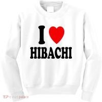 I Heart (Love) Hibachi Japanese Grilling Griddle Restaurant Kids Sweatshirt thumb 0