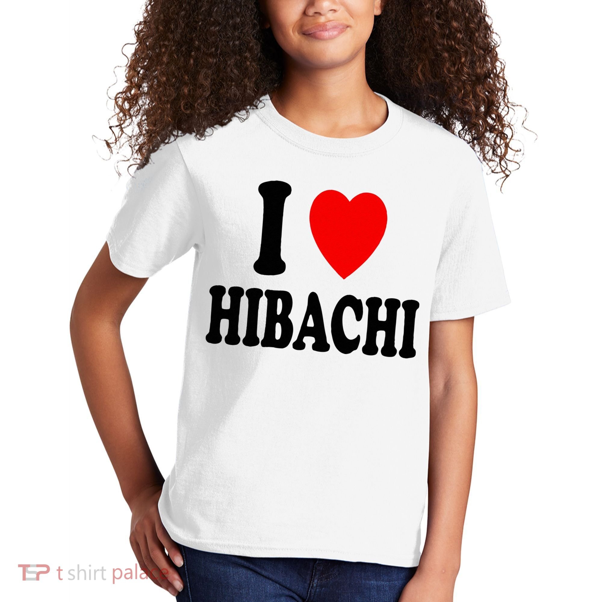 I Heart (Love) Hibachi Japanese Grilling Griddle Restaurant Kids T-Shirt