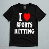 I Heart (Love) Sports Betting Wagering Predicting Gambling T-Shirt thumb 5