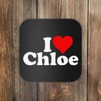 I HEART LOVE CHLOE Coaster thumb 0