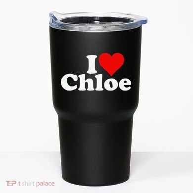 I HEART LOVE CHLOE Tumbler