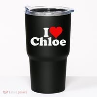 I HEART LOVE CHLOE Tumbler thumb 0