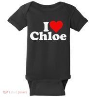 I HEART LOVE CHLOE Baby Bodysuit thumb 0