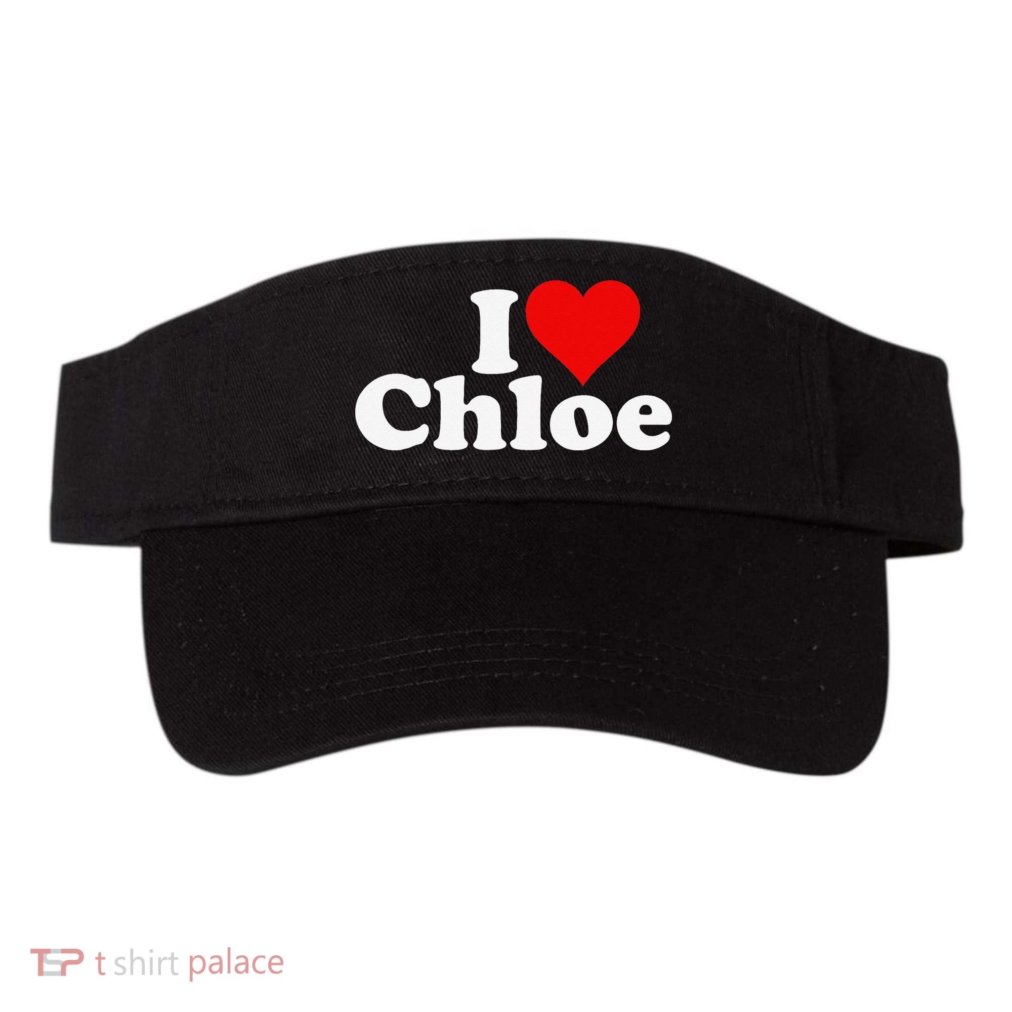 I HEART LOVE CHLOE Visor