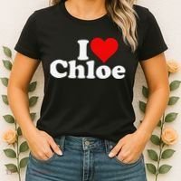 I HEART LOVE CHLOE Women's T-Shirt thumb 2