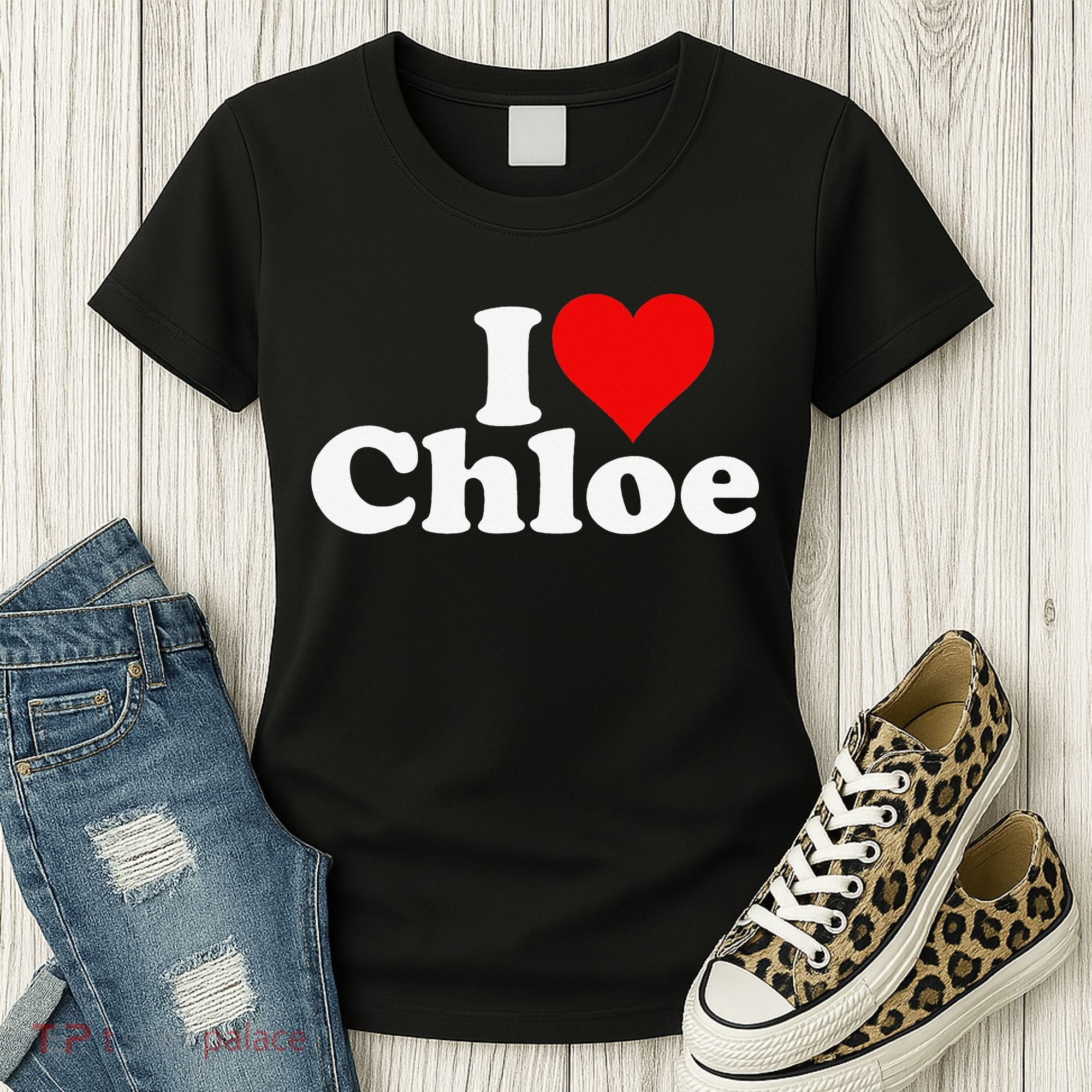 I HEART LOVE CHLOE Women's T-Shirt