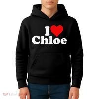 I HEART LOVE CHLOE Kids Hoodie thumb 4